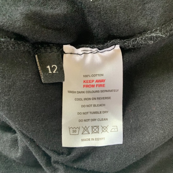 Tupac Womens 100% Cotton Black Graphic‎ Short Sleeve T-Shirt mini dress tunic 12 - Picture 7 of 7